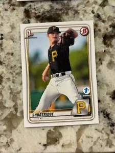 2020 BOWMAN 1. AUSGABE ROOKIE KARTE PITTSBURGH PIRATES AARON SHORTRIDGE #BFE-9 - Bild 1 von 1