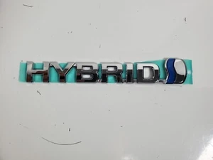 NEW Genuine OEM Toyota "HYBRID" Emblem Prius OPEN BOX #2 - Picture 1 of 7