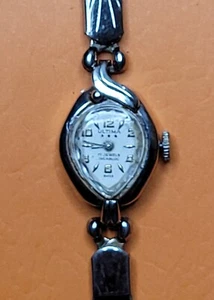Vintage Ultima Liberty Incabloc Swiss 17 Jewel 10k RGP Watch Wind Up Runs Well - Picture 1 of 24