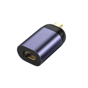 USB C to Ethernet Adapter RJ45 100M to Type C Network Adapter for MacBook Pro - Picture 1 of 7