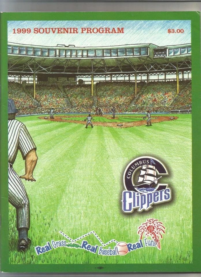 1999 Columbus Clippers (AAA) Program and Yearbook Year Book - Image 1 of 1