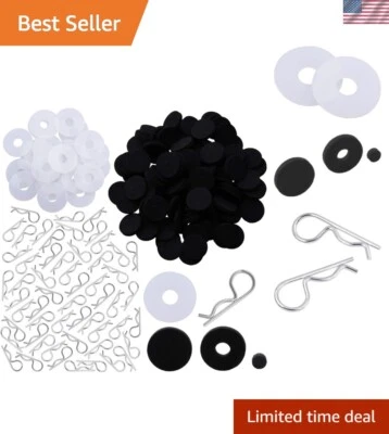 Versatile RC Body Clips and Washers for Traxxas & Other 1/10 Scale Models - Image 1 of 4