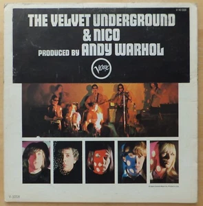 The Velvet Underground and Nico // USA 1967 Censored Stereo W-Coast Verve LP Top - Foto 1 di 17