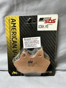 Pastillas de freno delanteras SBS Harley-Davidson 2000+ Sinter 826H-HS - Imagen 1 de 4