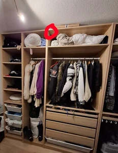 kleiderschrank holz gebraucht - Bild 1 von 3