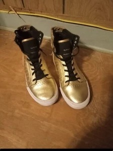 Supha Muska 001 goldfarbene metallische Damenschuhe Größe 5,5 - Bild 1 von 4