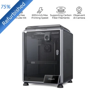 【75% Refurbished】Creality K1C 3D-Drucker 600mm/s Druckgeschwindigkeit Tri-Metal - Bild 1 von 16