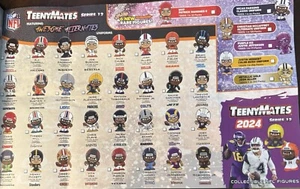 2024 Teenymates NFL Series 12 Pick Your Player (Collectible NFL Figures) - Picture 1 of 1