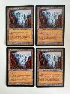 MTG 4X PLANESHIFT TERMINAL MORAINE NM MAGIC THE GATHERING FRENCH + ITALIAN - Image 1 of 4