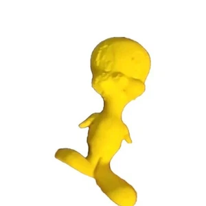 Vintage 1971 Diener Rubber Erasers - Yellow Tweety Bird - Picture 1 of 6