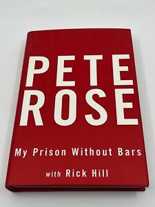 Pete Rose Reds Signed Autograph My Prison Without Bars Book PSA DNA
