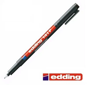 Edding 141F Fine Permanent Marker Pen Universal Surface Smudge Proof - Picture 1 of 11