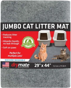 Drymate Jumbo Cat Litter Mat - 100% Phthalate and BPA Free; Washable - Picture 1 of 10