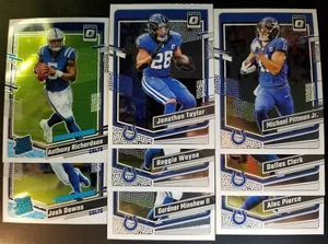 Juego de equipo de fútbol americano Donruss Optic 2023 con RC Indianapolis COLTS (8c) Richardson - Imagen 1 de 1