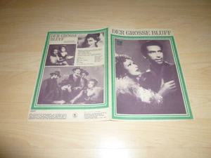 Progress Filmprogramm 22 / 71 - Der grosse Bluff - Marlene Dietrich Filmprogramm - Bild 1 von 2