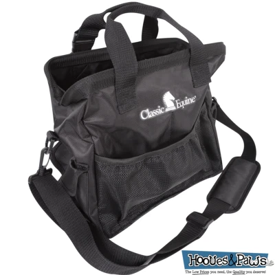 Bolsa de almacenamiento clásica para equipo de novio de caballos equinos negra Foto 1 de 4