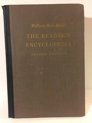 The Reader's Encyclopedia-Edited by Wm. Rose Benet - Rare 1965 Edition - Image 1 of 4