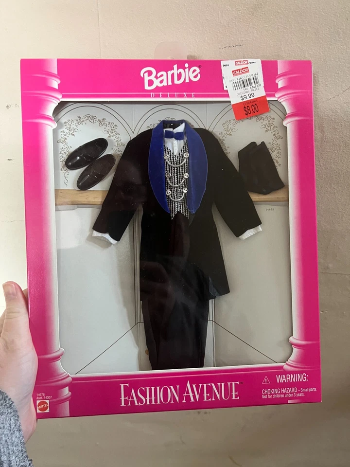 Vtg BARBIE Fashion Avenue Deluxe KEN Tuxedo Formal 1996 Mattel New In Box 14678 - Image 1 of 1