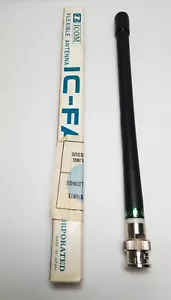 Antena flexible Icom IC-FA2 VHF BNC pieza original genuina para IC-02A IC-02E - Imagen 1 de 8