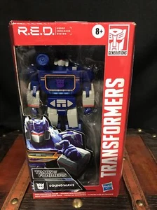 Hasbro Transformers R.E.D. (Robot Enhanced Design) G1 Soundwave Toy Actio NIB - Picture 1 of 10