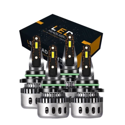 For Kia Stinger GT Sedan 4-Door 2018-2020 4pcs White LED Headlight High Low Bulb - Image 1 of 4