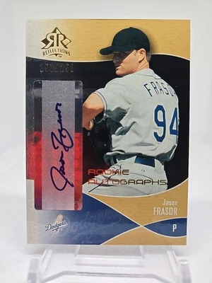 2004 Upper Deck Reflections Jason Frasor RC 150/250 Autograph #112 LA Dodgers  - Image 1 of 2