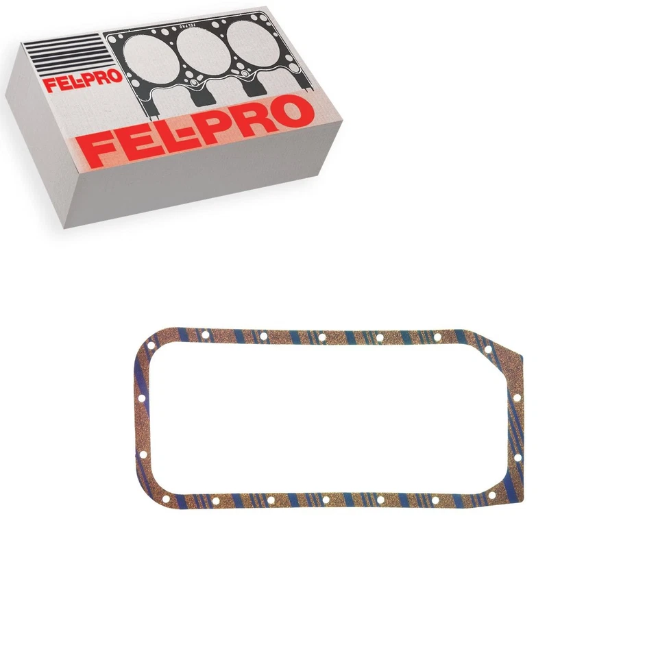Fel-Pro Engine Oil Pan Gasket Set For 1971-1982 Toyota Corolla - Image 1 of 1