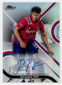 2022 Finest MLS #9 Ricardo Pepi Base Set Autographs Refractor - Bild 1 von 2