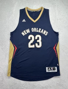 New Orleans Pelicans Jersey Mens Large NBA Basketball Anthony Davis 23 Adidas - Picture 1 of 12