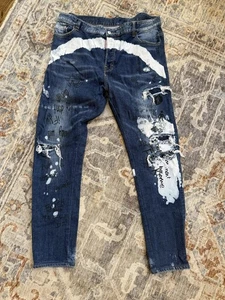 Dsquared2 Distressed Men’s Jeans Size 42 - Picture 1 of 6