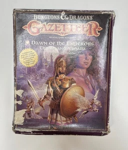 Dungeons & Dragons Gazetteer Dawn of the Emperors 1989 TSR 1037 Complete Box Set - Picture 1 of 23