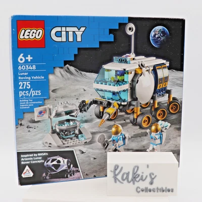 60348 LEGO City Lunar Roving Vehicle Space Rover Meteor Impact Retired Set - Image 1 of 4