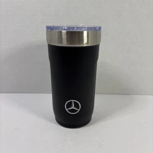 Mercedes-Benz Original WN Edelstahl Matt Schwarz Becher Travel Mug 17oz - Bild 1 von 3
