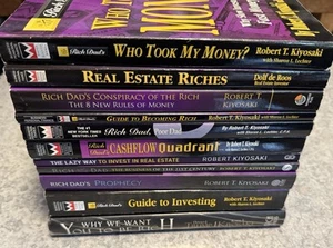 Lot Of 11 Rich Dad Books By Robert Kiyosaki - Imagen 1 de 3