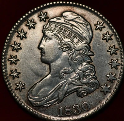 1830 Philadelphia Mint Capped Bust Half Dollar - Image 1 of 2