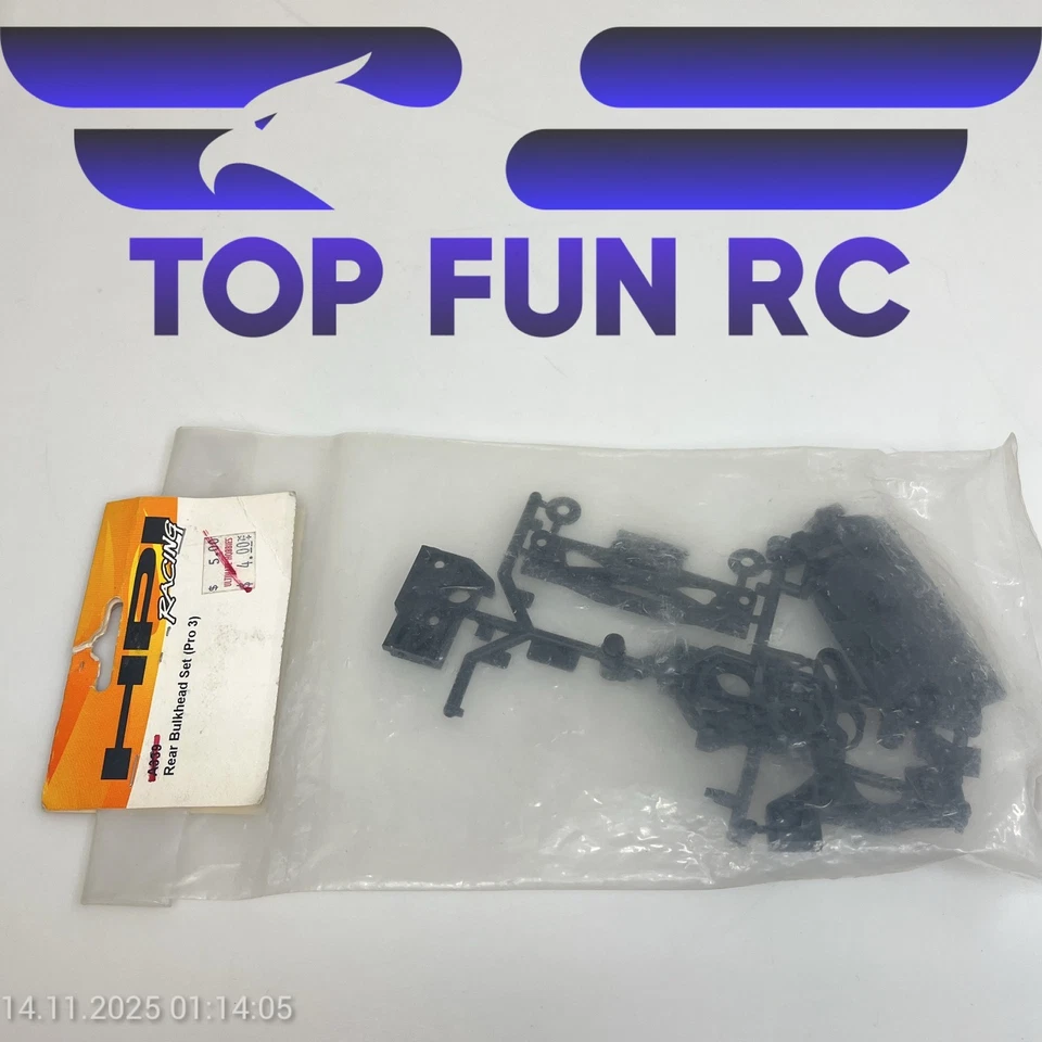 HPI A339 REAR BULKHEAD SET FOR PRO 3 1/10 SCALE TOURING RC CAR - Image 1 of 1