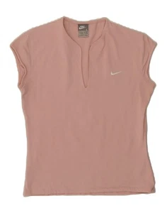 NIKE Womens T-Shirt Top UK 14/16 Large Pink BZ05 - Picture 1 of 3