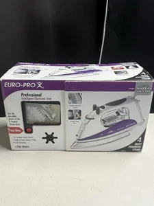 Shark Euro-Pro X #G1490KM 1700-Watt Electric Iron w/ Water Steam - New - Picture 1 of 5
