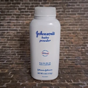Vintage Johnson's Babypuder 4 Unzen Talkum Reisegröße Johnson & Johnson 50 % - Bild 1 von 10