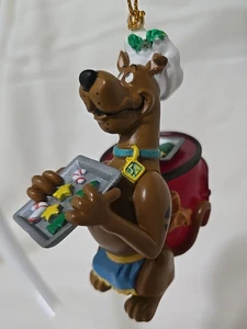 Vtg Scooby-Doo Baking Cookies Christmas Light Cover Ornament 2001 Hanna Barbera - Picture 1 of 10