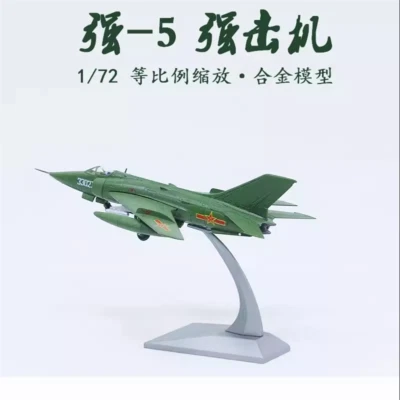  Avión chino Q-5 Fantan Attack verde diecast metal modelo juguete escala 1/72  Foto 1 de 4