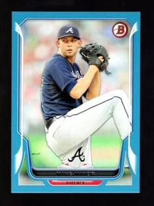 2014 BOWMAN BLUE #137 MIKE MINOR 25/500 ATLANTA BRAVES - Picture 1 of 1
