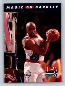 1992 SkyBox USA Set Break Magic on Barkley #101 USA - Foto 1 di 2