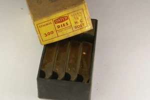 NOS OSTER 300 SERIES 1/4" NC BOLT DIES - Picture 1 of 2