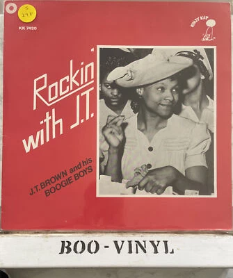 J.T. Brown And His Boogie Boys~Rockin' With J.T. lp vinyl record rhythm n blues - Image 1 of 4
