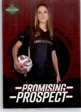 2023 PARKSIDE NWSL VOLUME 1 PP-6 OLIVIA WINGATE PROMISING PROSPECT PURPLE VAR