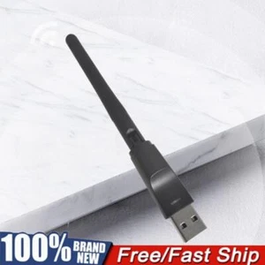 150Mbps Mini WiFi Adapter 2.4GHz USB Wireless Network Card for PC Desktop Laptop - Picture 1 of 12