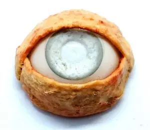 Halloween Requisite realistische lebensgroße Augen PUNKT drittes Auge, Masken, BLINDAUGE - Bild 1 von 3