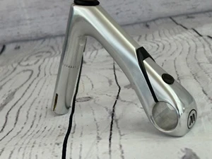 Modolo Flash 130mm stem Silver 25.8mm clamp 22.2mm Quill Italy NICE - Picture 1 of 7