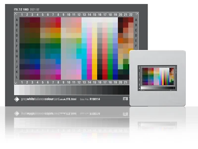 Escáner de destino IT-8 calibración IT8.7/1 - IT8.7/2 - 35 mm Trans / 7x5 Refl.